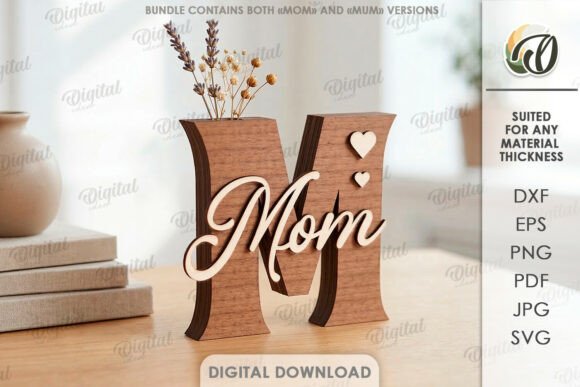 Decorative Word Stand Laser Cut for Home Decor and Crafting Projects