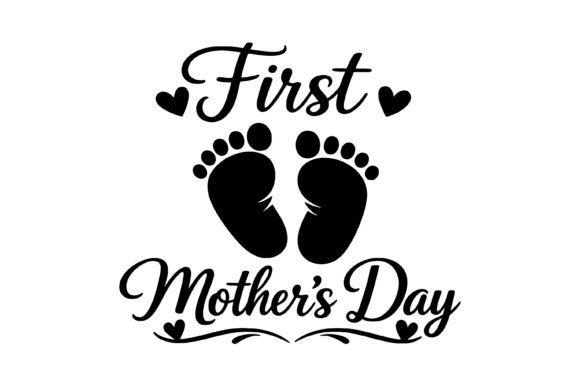 First Mother's Day Baby Feet Embroidery Design Review