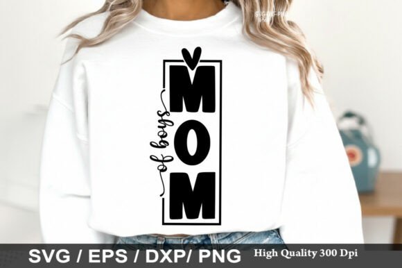 Mom of Boys Png: A Versatile Design for Real Projects