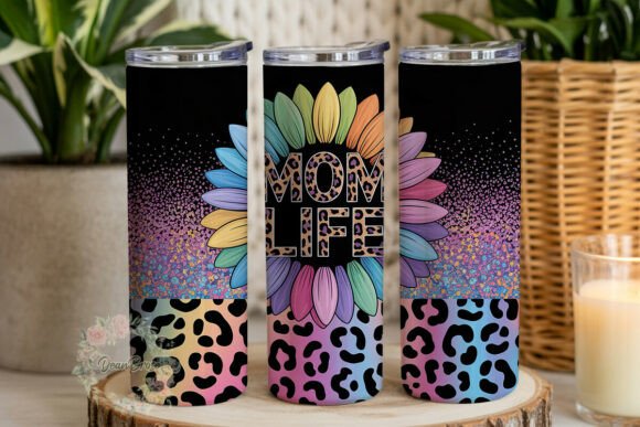 Vibrant Mom Life Leopard Sunflower PNG: A Design Asset That Delivers