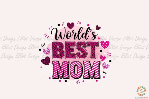 Worldβs Best Mom Leopard Print PNG: A Powerful Graphic Design Asset for Creative Branding